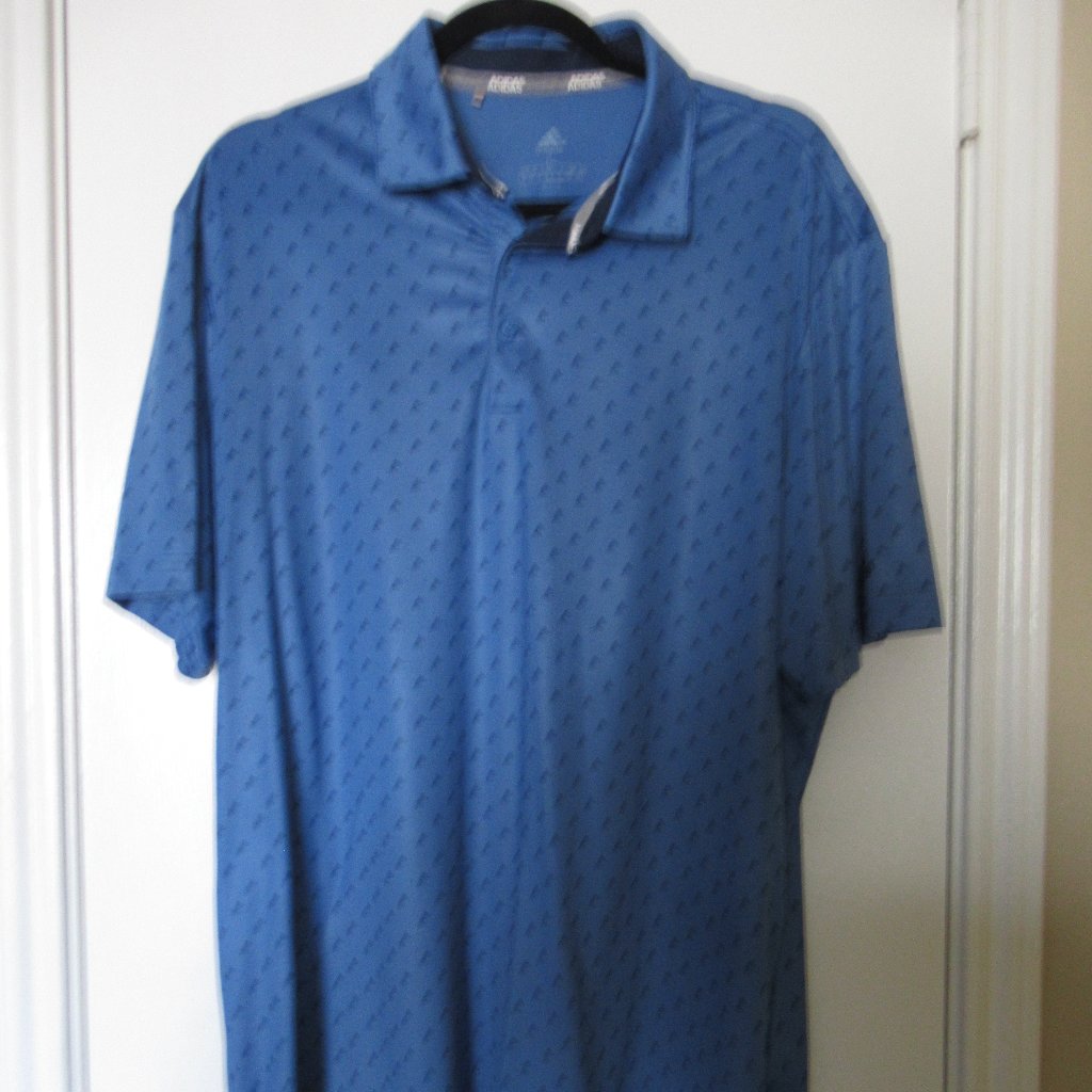 Adidas Golf Polo For Men Size L Preowned